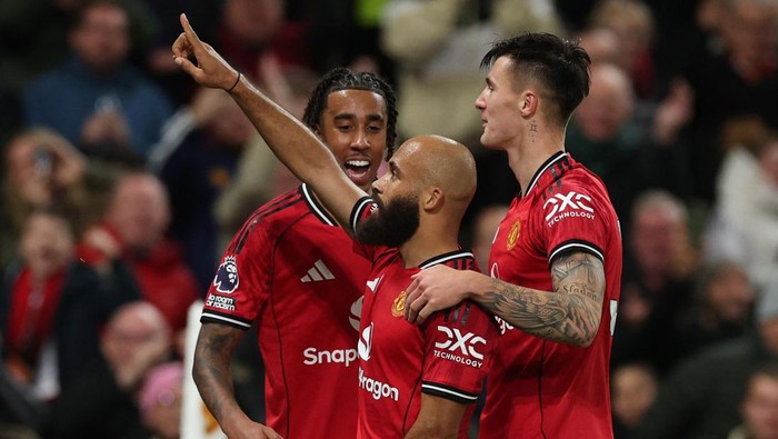 Bangkit! Manchester United Sikat Brighton 4-2 di Old Trafford